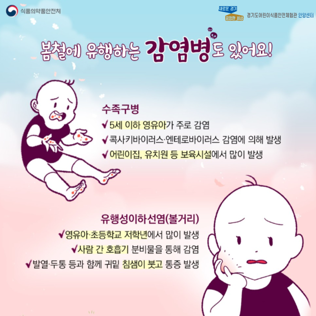 봄철, 주의해야하는 질병과 예방수칙 세번째 설명 페이지 입니다.